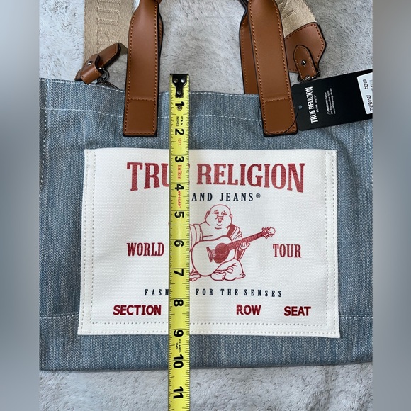 True Religion Mini Denim Tote. NEW WITH TAGS - Picture 2 of 9